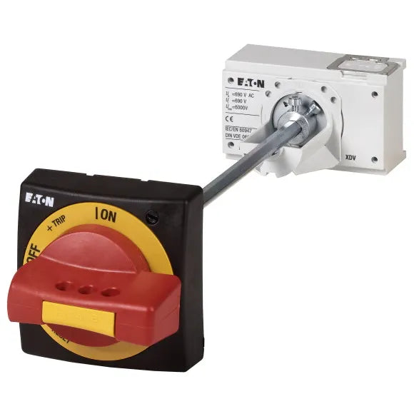 NZM1-XHBR Kit de accionamiento rotativo montaje puerta rojo-amarillo Tamaño 1