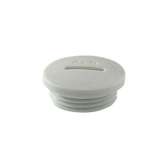 VP 21-K54 Tapón opturador de plástico PG21 Gris IP54