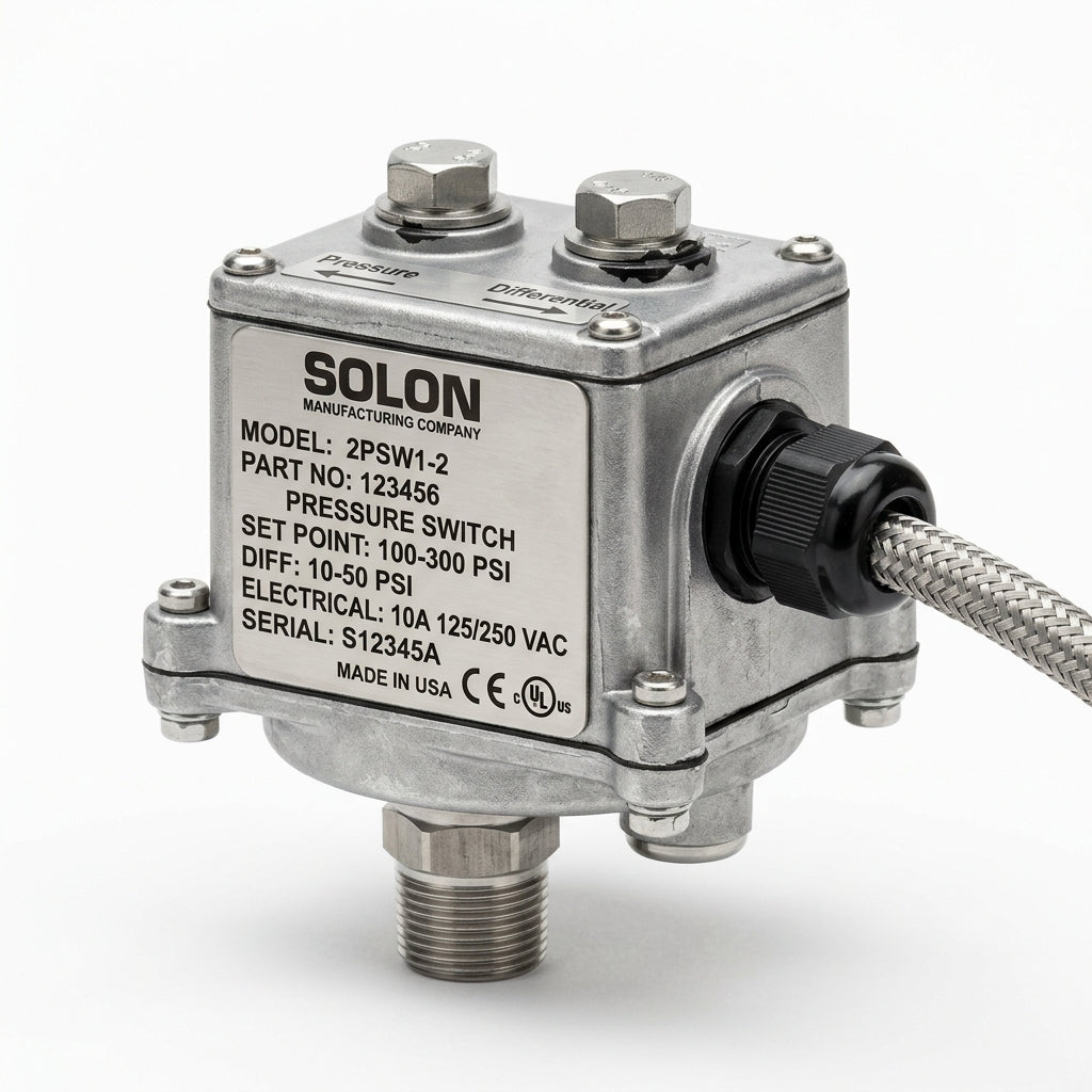 SOLON MANUFACTURING COMPANY 2PSW1-2