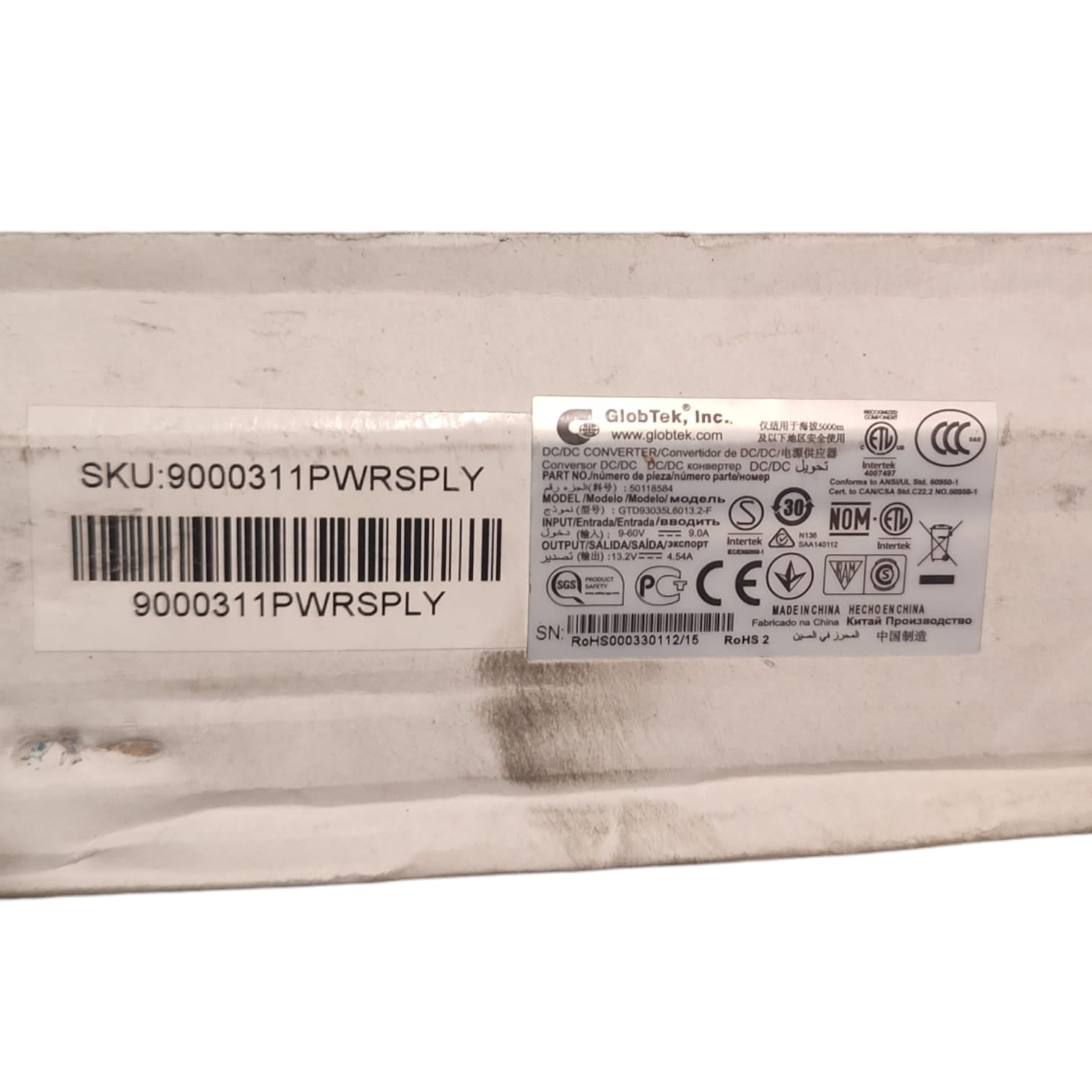 TR electronic GTD93035L6013.2-F Convertidor de DC/DC