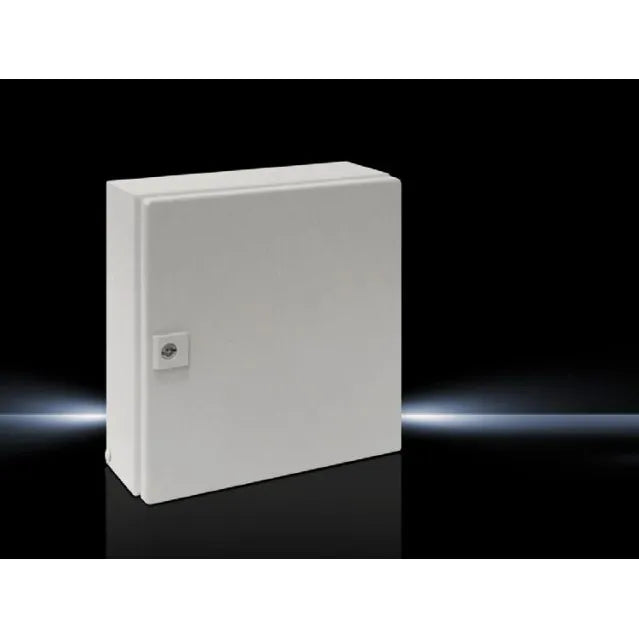 EB E-Box Caja pequeña de chapa de acero 300Hx300Wx120Dmm IP66 RAL7035
