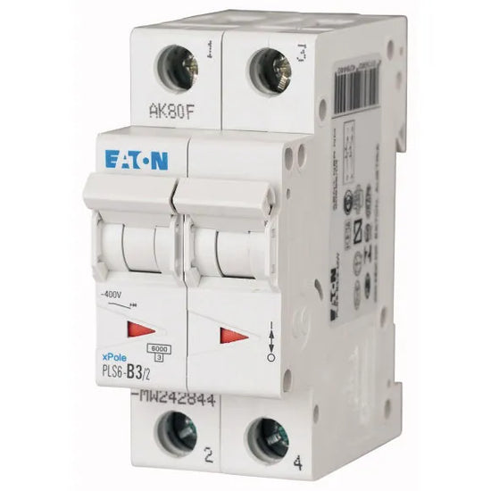 PLS6-C3/2-MW Xpole Interruptor termomagnético (ITM) 2P 3A 6kA Curva C