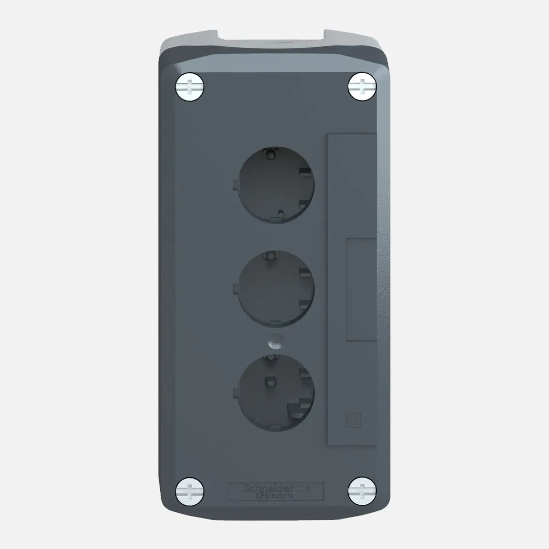 CAJA DE 3 ORIF PLASTICA  GRIS SC1 – TES