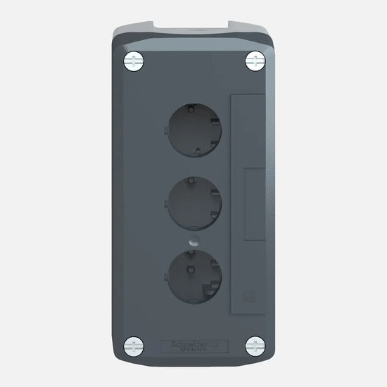 CAJA DE 3 ORIF PLASTICA  GRIS SC1 – TES