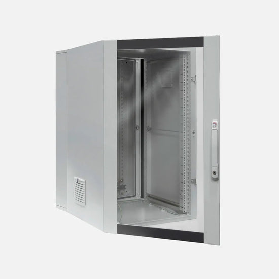 EL Caja mural para TI de chapa de acero 1012Hx600Wx673Dmm IP54 RAL7035 21UA