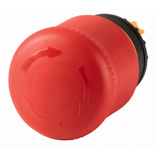 M22-PVT Botón paro de emergencia 22mm Hongo 38mm Girar P/Liberar