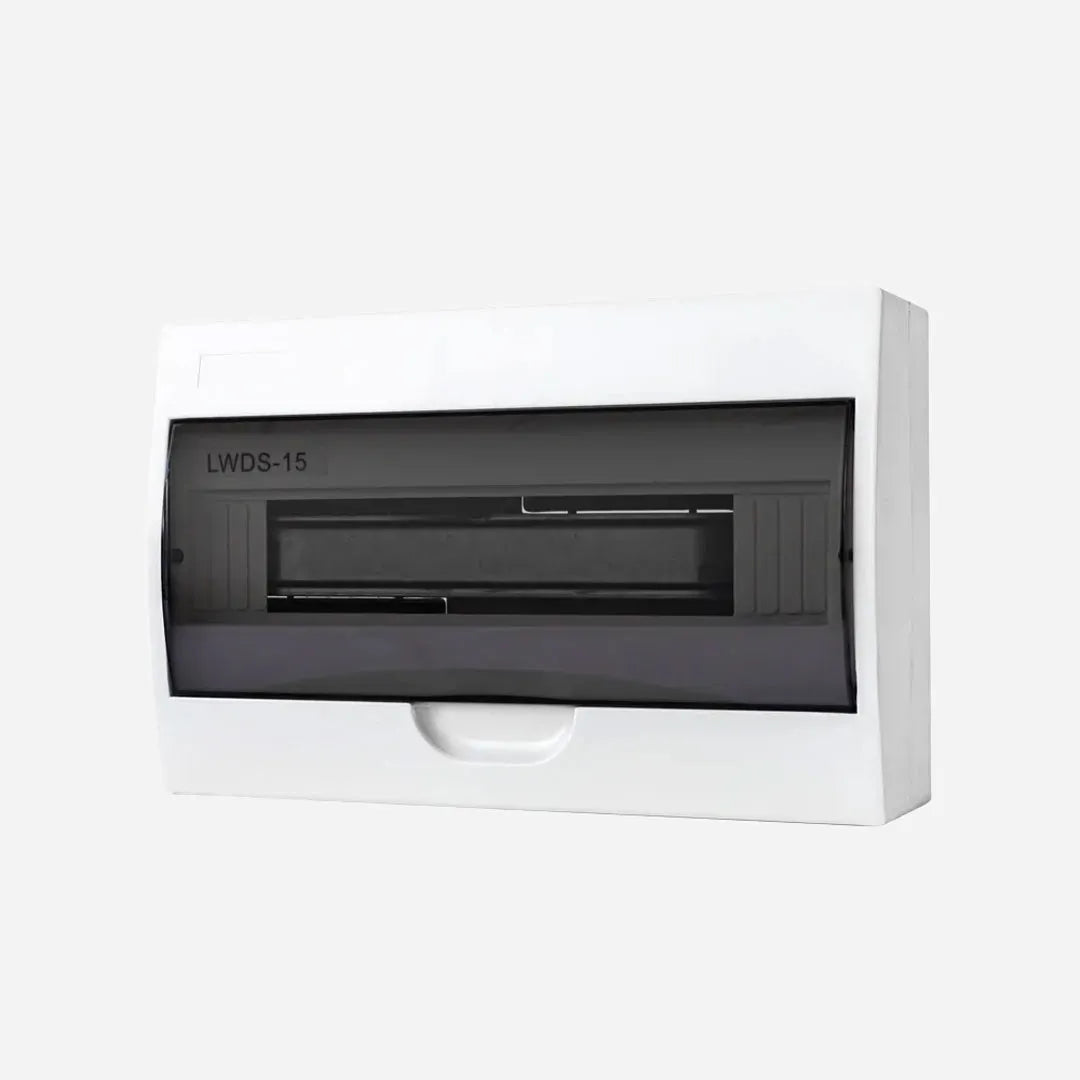 Caja de dist. p/sobrep. vent. transp. 15M 198HX310WX95D Plastico ABS IP40