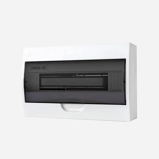 Caja de dist. p/sobrep. vent. transp. 15M 198HX310WX95D Plastico ABS IP40