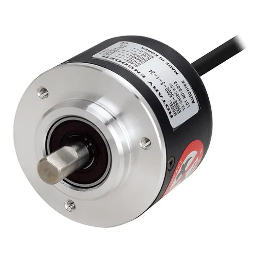 E50S8-3600-3-T-24 Encoder 50mm incremental Ø8mm 3600PPR 3PH TotemPole 24VCD IP50