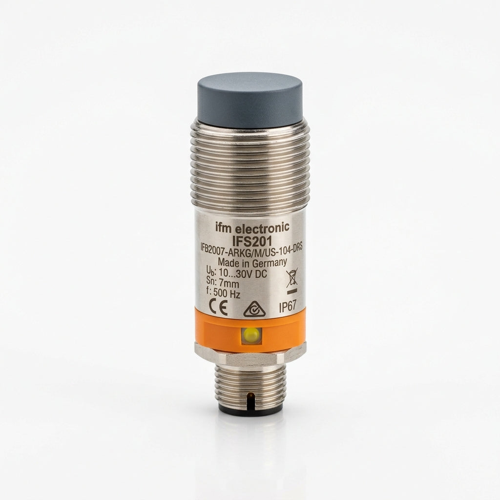 IFM	IFS201 IFB2007-ARKG/M/US-104-DRS SENSOR INDUCTIVO