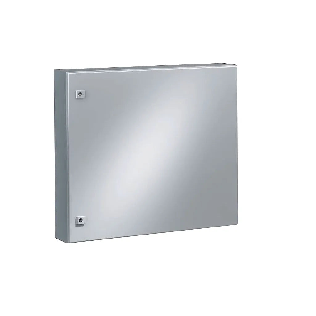 AE Gabinete mural de chapa de acero 1P 760Hx760Wx210Dmm RAL7035 IP66 NEMA 4