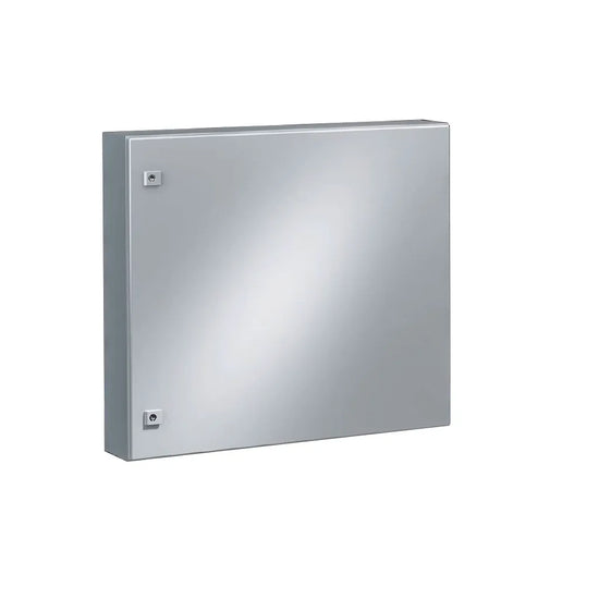 AE Gabinete mural de chapa de acero 1P 760Hx760Wx210Dmm RAL7035 IP66 NEMA 4