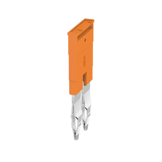 ZQV 6N/2 Puente enchufable amarillo de 2 polos para la Serie-A de 6 mm²