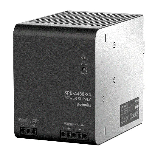 SPB-A480-24 Fuente de alimentación monofásica 100-240VCA Output 480W 24VCD 20A