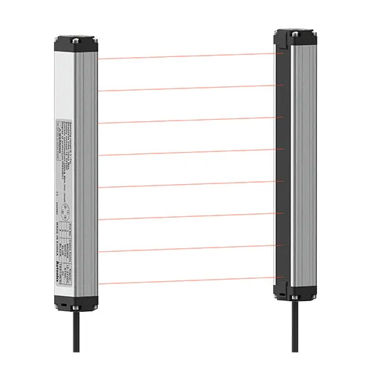 BW20-20P SENSOR DE ÁREA TIPO BARRERA PASO DE 20MM 20HACES 380-480MM 12-24VCA PNP