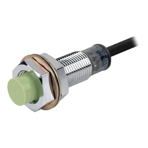 PR12-4AC Sensor inductivo M12 Sensado 4mm No rasante 2 hilos 100-240VCA NC IP67