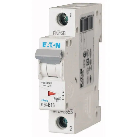 PLS6-B16-MW Xpole Interruptor termomagnético (ITM) 1P 16A 6kA Curva B