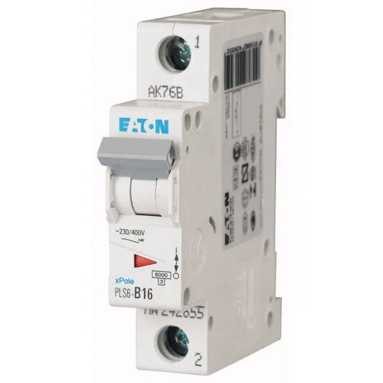 PLS6-B16-MW Xpole Interruptor termomagnético (ITM) 1P 16A 6kA Curva B