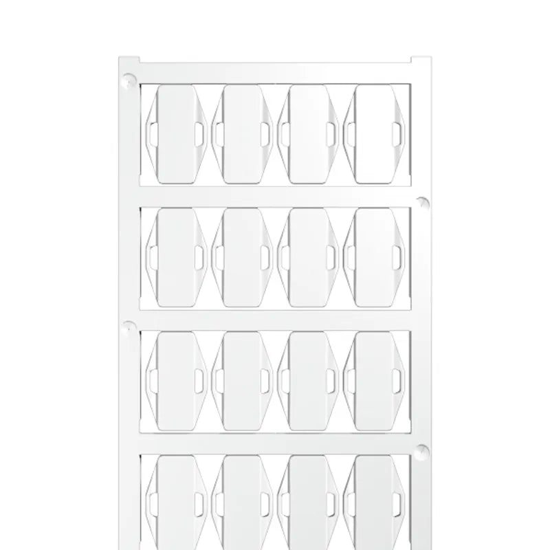 SFX 9/24 Etiqueta para manguitos SF sin rotulación 9Hx24Wmm Blanca 32pzs