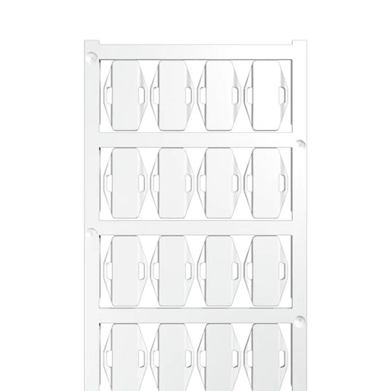 SFX 9/24 Etiqueta para manguitos SF sin rotulación 9Hx24Wmm Blanca 32pzs