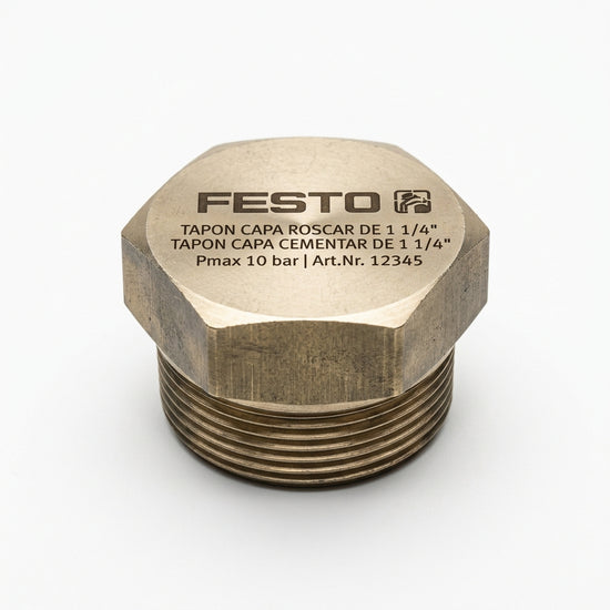 FESTO TAPON CAPA ROSCAR DE 1 1/4"