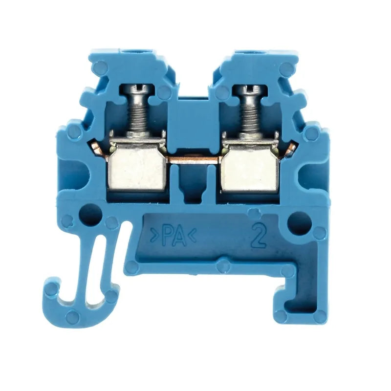 WDU 1.5/R3.5 BL Mini-Clema en azul para TS 15 1.5mm² 26-14AWG 17.5A 400VCA