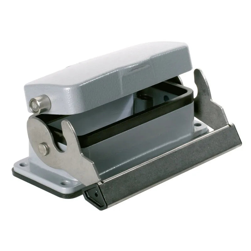 HDC 16B ADLU Base abierta con tapa para insertos de 16P 1Gancho Grupo 6 IP65