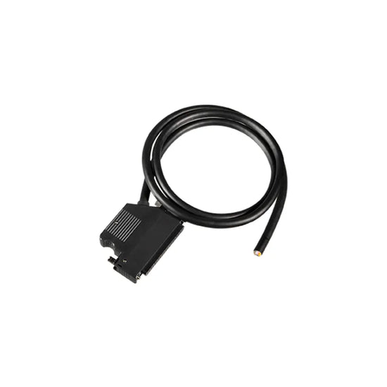 CO40-HP050-L Cable I/O con conector macho izquierdo Hirose 40P 40 hilos 5mt