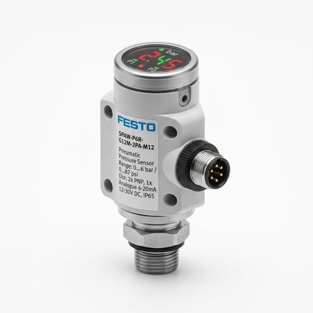 FESTO SPAW-P6R-G12M-2PA-M12
