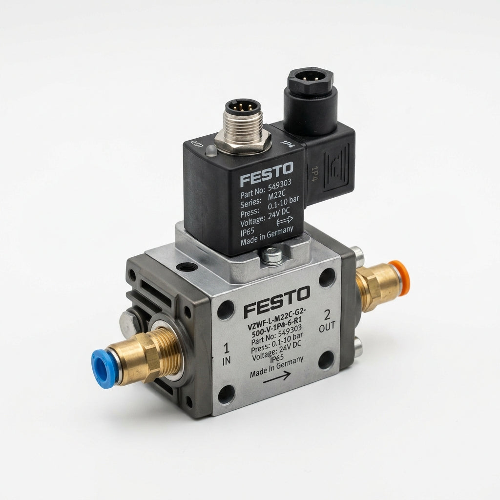 FESTO VZWF-L-M22C-G2-500-V-1P4-6-R1