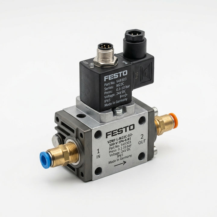 FESTO VZWF-L-M22C-G2-500-V-1P4-6-R1