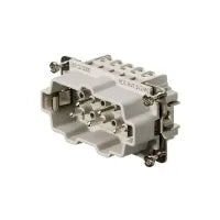HDC HVE 3+2 MS Inserto macho con contactos de retardo 3P+2+PE 20A 830V Grupo 4