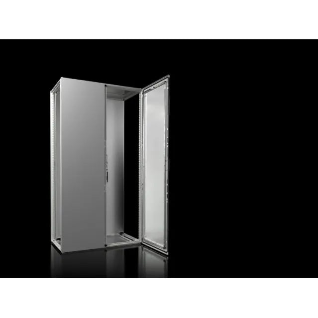 VX25 Armario de chapa de acero 2200Hx1200Wx600Dmm 2 Puertas IP55 NEMA 12 RAL7035