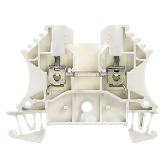 WDU 2.5 WS Clema de paso en color blanco 2.5mm² 26-12AWG 24A 800VCA