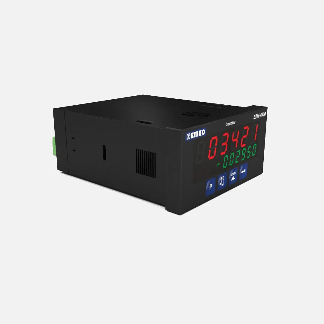 Contador digital programable de 6 digitos.120VCA Salida relevador 5A 12VCD