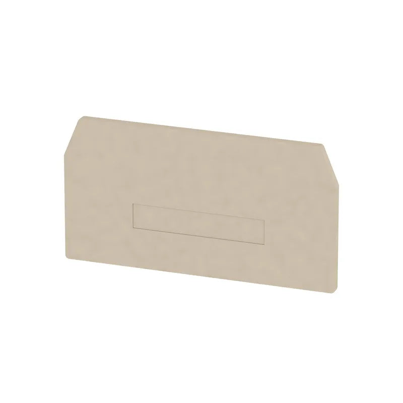 ZAP/TW ZDU16 Tapa final beige para clema ZDU/ZPE 16