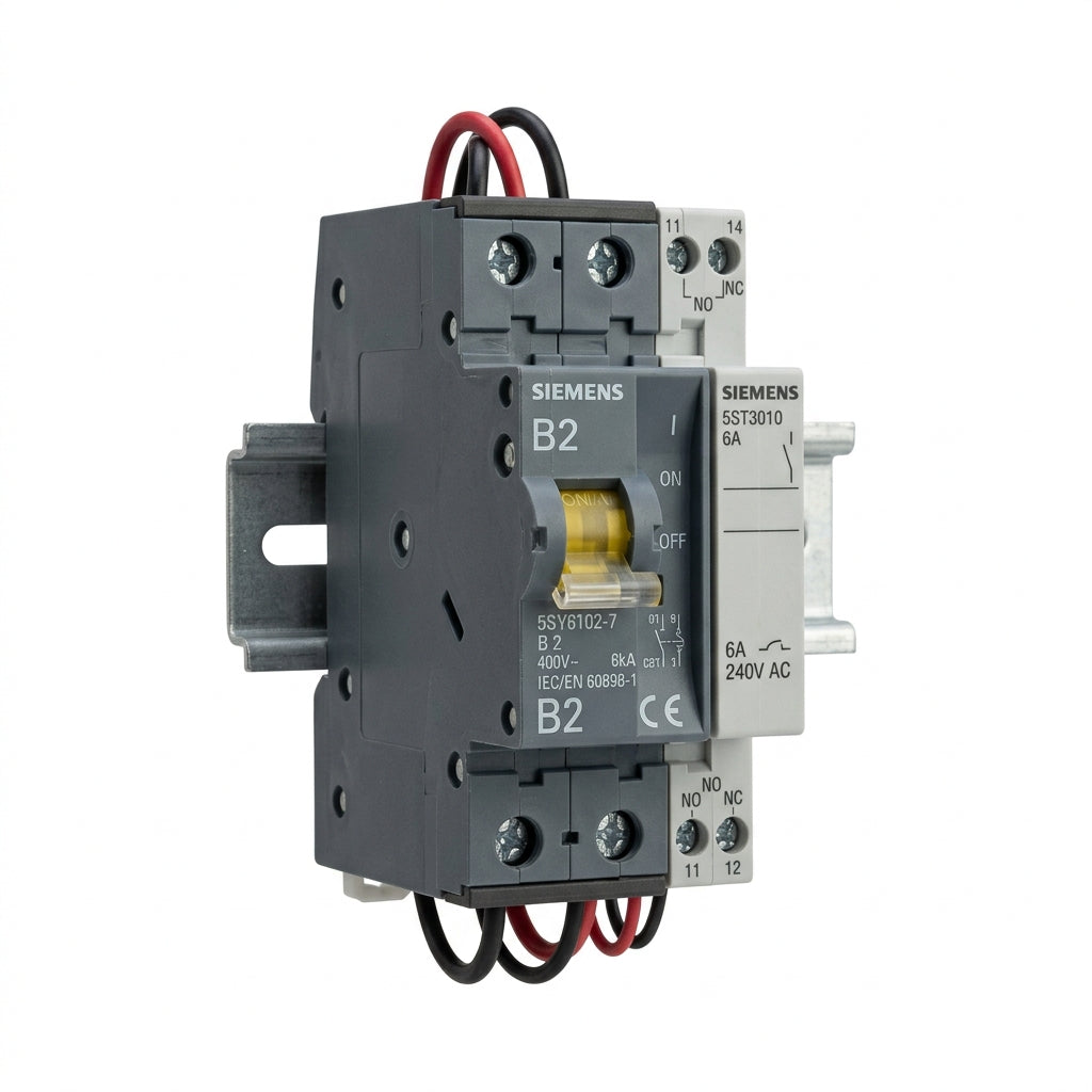 SIEMENS 5SY6102‑7+5ST3010 INTERRUPTOR AUTOMATICO