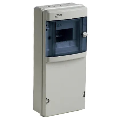 Caja toma de corriente Sobreponer 6M 400Hx176Wx110Dmm IP65 V/Transp