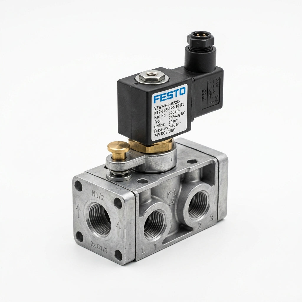 FESTO VZWF-B-L-M22C-N12-135-1P4-10-R1