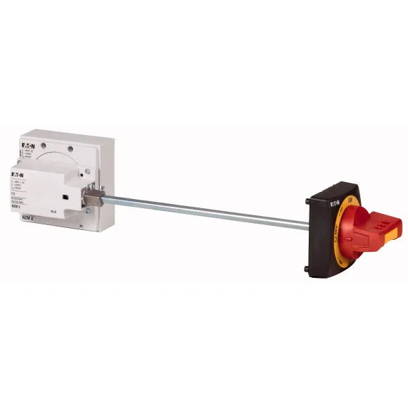 NZM2-XSR-L Kit de accionamiento rotativo lateral izquierdo rojo-amarillo Tamaño2