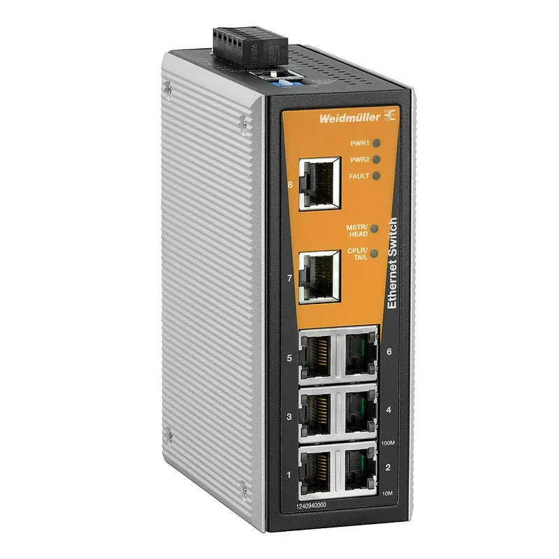 IE-SW-VL08MT-8TX Fast Ethernet Switch gestionado de 8 puertos RJ45 -40~75°C