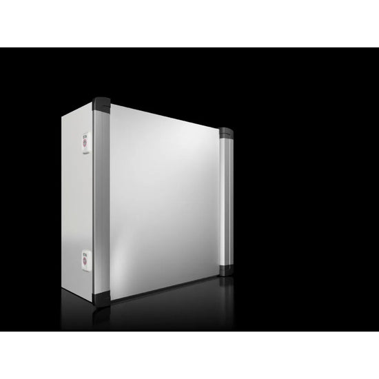 AX Cajas de mando con asas laterales de chapa de acero 500Hx500Wx210Dmm RAL7035