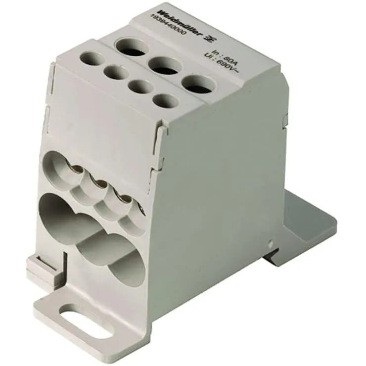 WPDB Bloque de distribución 1 polo 3X16mm² 4X6mm² 175A 690VCA