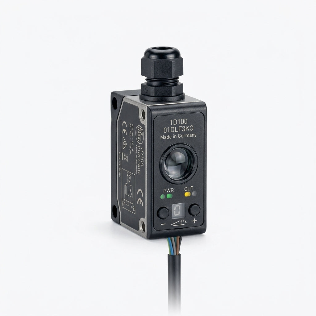 IFM 1D100 01DLF3KG SENSOR DE DISTANCIA SIN TAPA