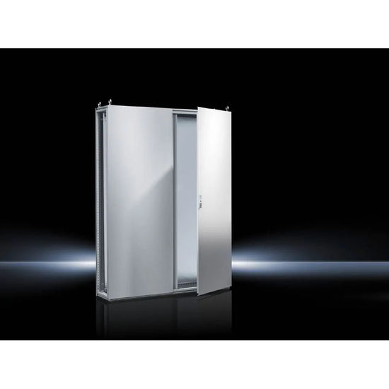 TS8 Armario de chapa de acero 1800Hx1200Wx400Dmm 2 Puertas IP55 NEMA 12 RAL7035