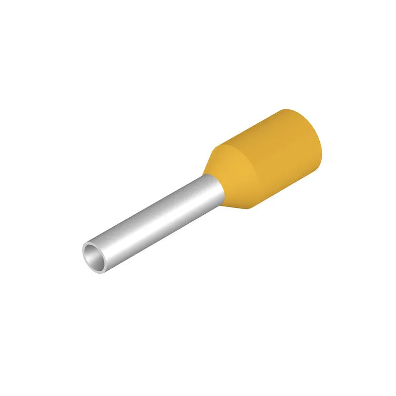 H1,0/14 GE BD Paquete de ferrul aislados en tiras 14L 1mm² 17AWG Amarillo 500PZ