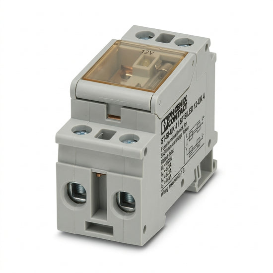 PHOENIX CONTACT ST-SI-UK 4/ST-SILED 12-UK 4 Cabeza portafusible