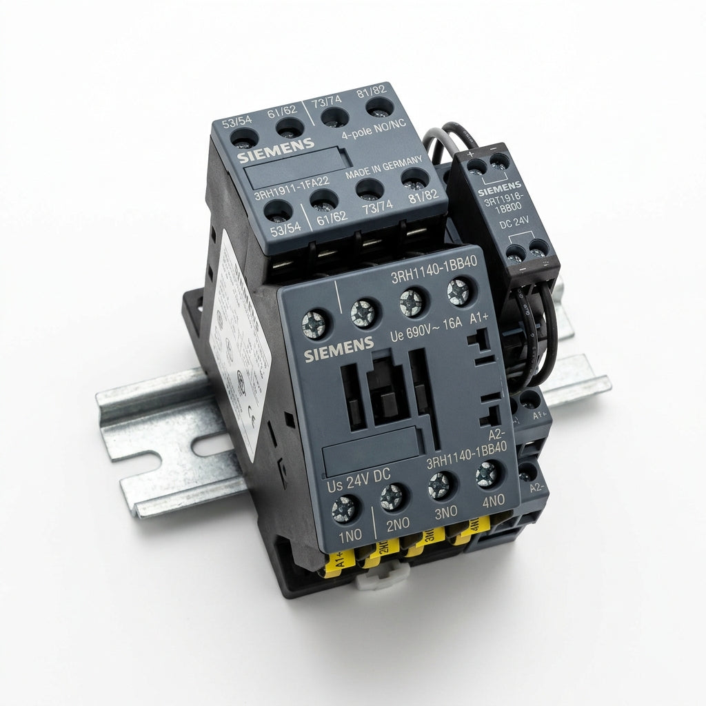 SIEMENS 3RH1140-1BB40+3RH1911-1FA22+3RT1916-1BB00