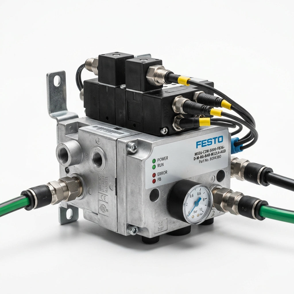 FESTO MSE6-C2M-5000-FB36-D-M-RG-BAR-M12L4-AGD