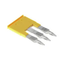 ZQV 4/3 GE Puente enchufable amarillo de 3 polos para WDU/ZDU/ZDK… de 4 mm²